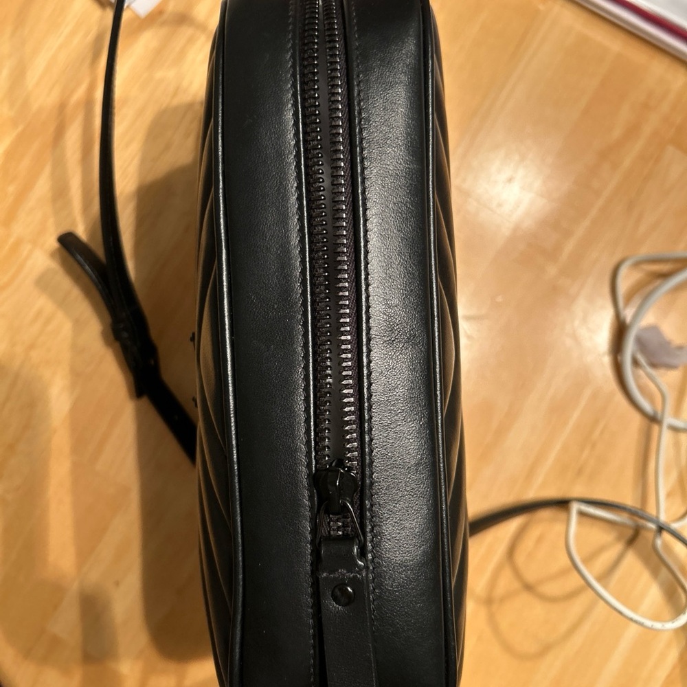 YSL Lou Camera Bag Black Hardware - Picture 3 of 9